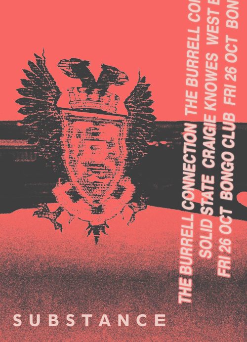 Substance event flyer