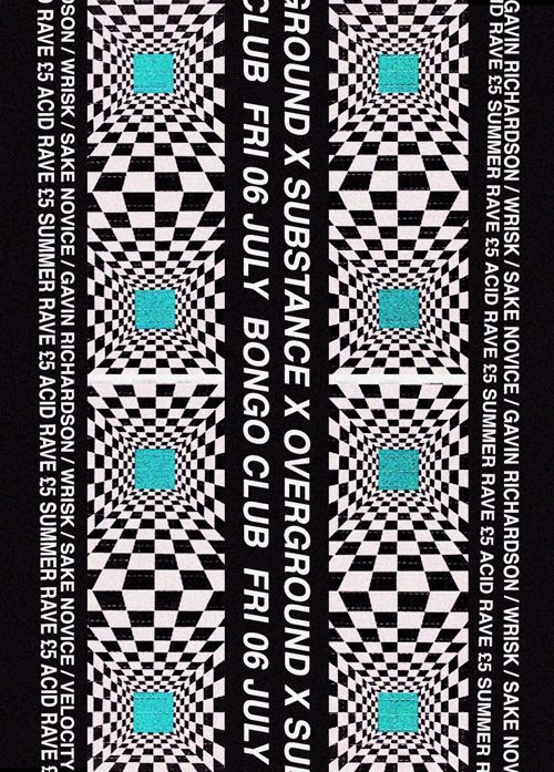Substance event flyer