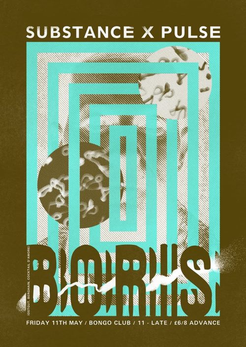 Substance event flyer