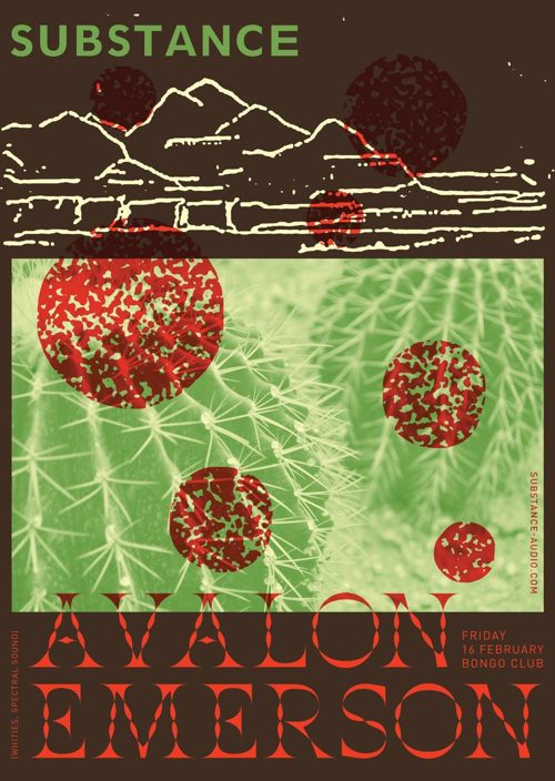 Substance event flyer