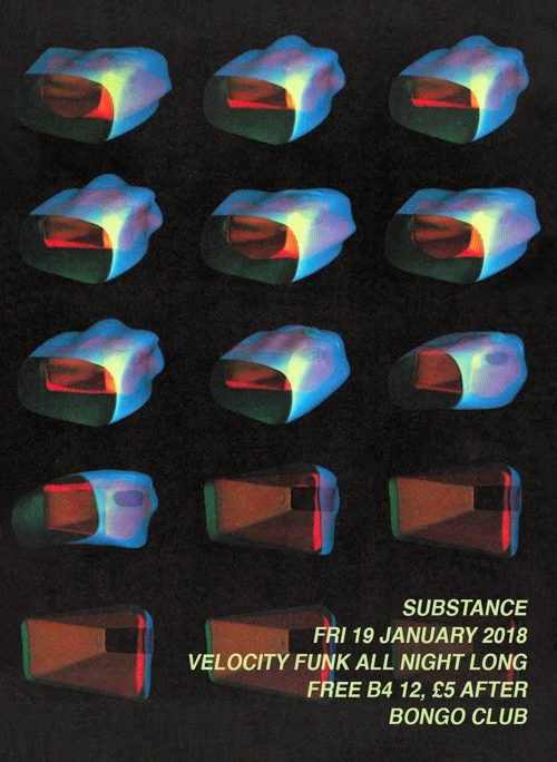 Substance event flyer