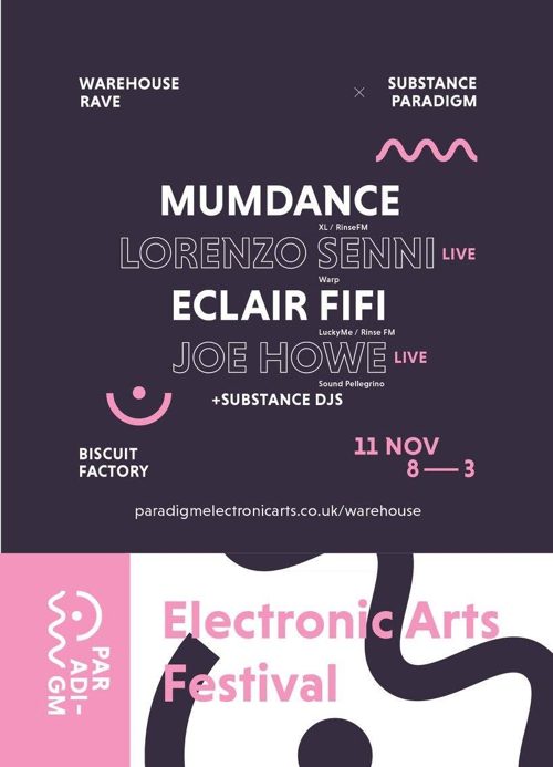 Substance event flyer