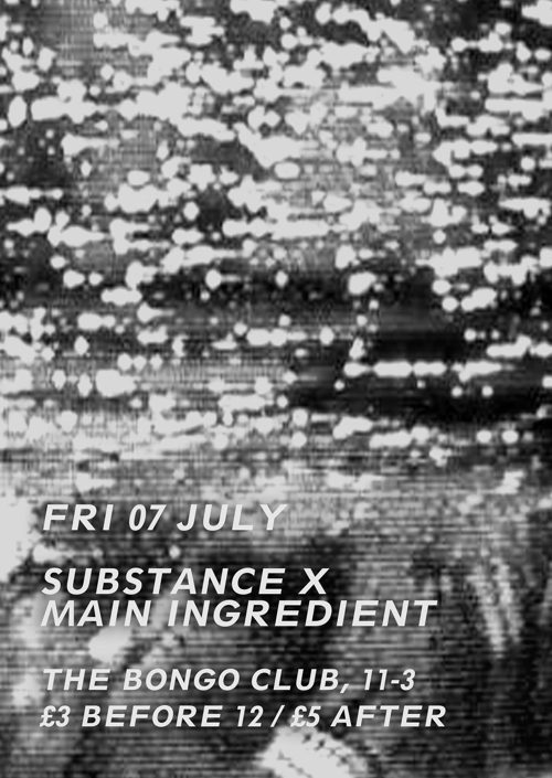 Substance event flyer