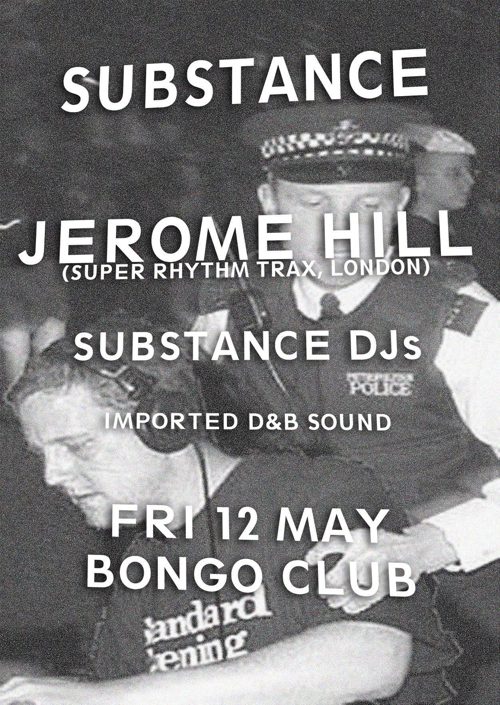 Substance event flyer
