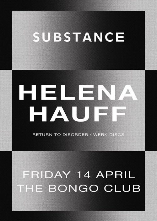 Substance event flyer