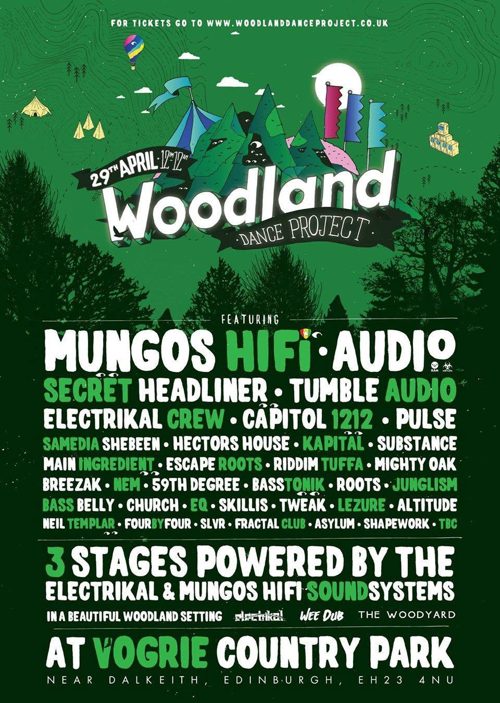Substance event flyer