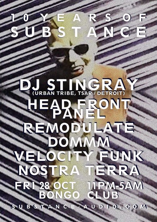 Substance event flyer