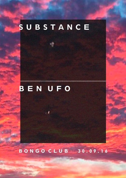 Substance event flyer