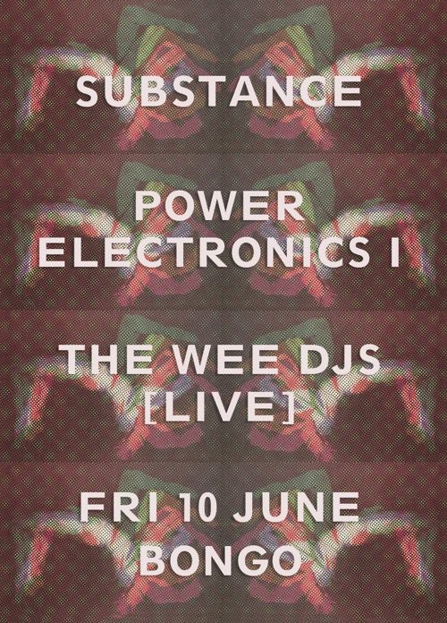 Substance event flyer