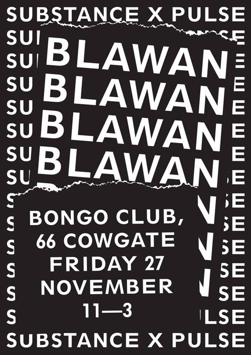 Substance event flyer