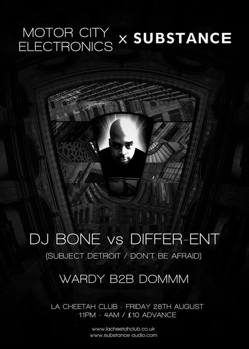 Substance event flyer