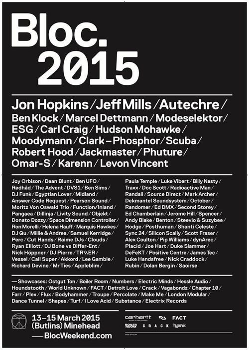 Substance event flyer