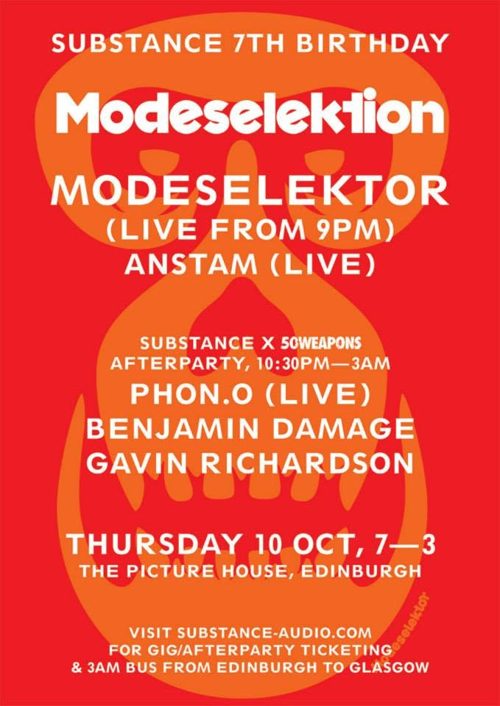 Substance event flyer