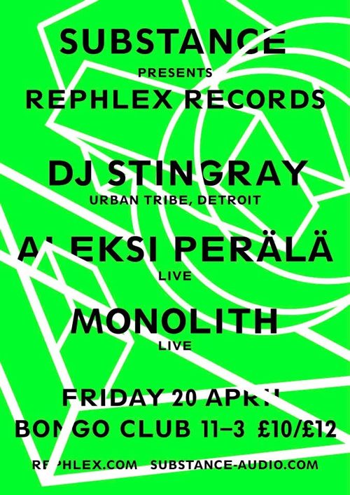 Substance event flyer
