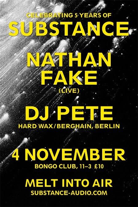 Substance event flyer