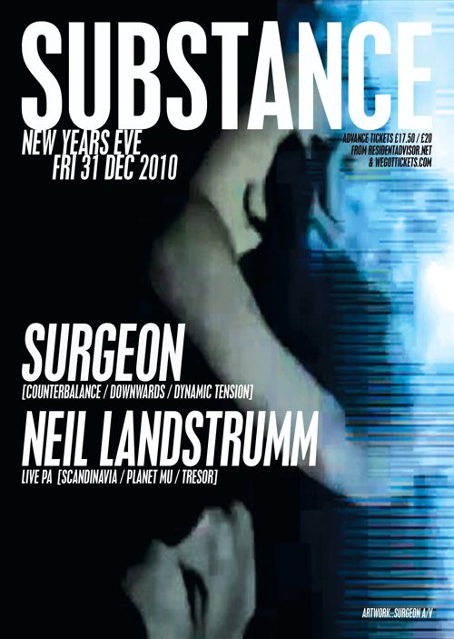 Substance event flyer
