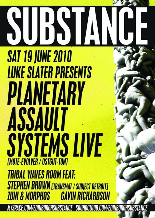 Substance event flyer