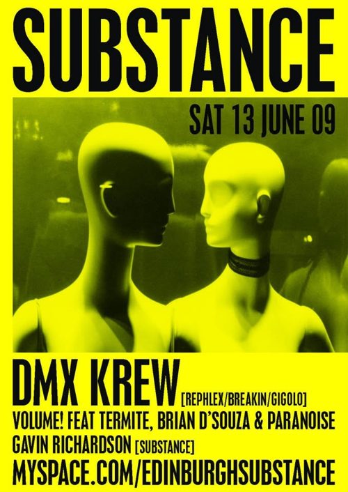 Substance event flyer