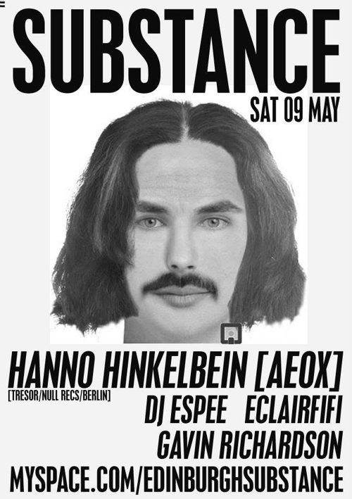 Substance event flyer
