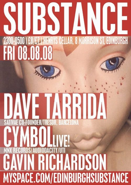Substance event flyer