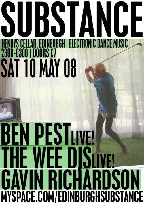Substance event flyer