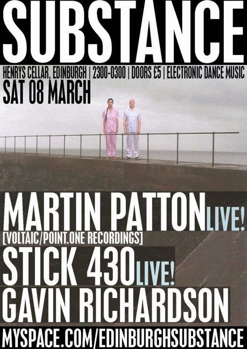 Substance event flyer