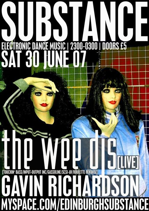 Substance event flyer