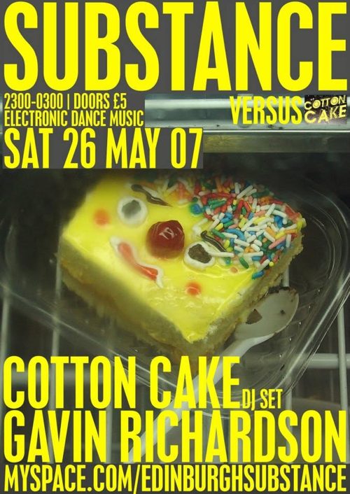 Substance event flyer