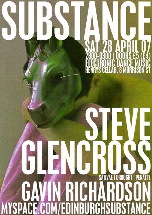Substance event flyer