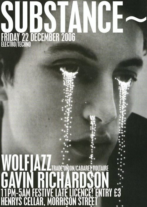 Substance event flyer